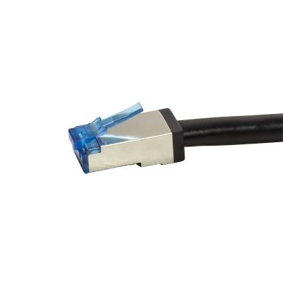 3. Logilink Outdoor PE Patchkabel CAT.6A S/FTP, schwarz, 50,0 m