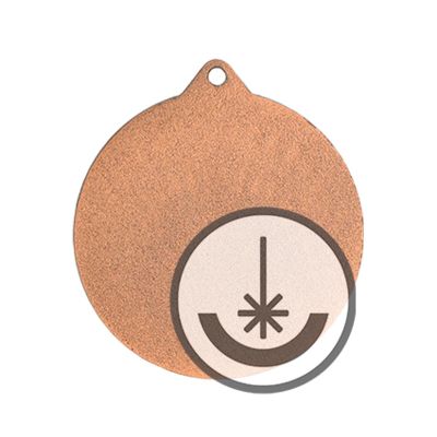 2. Lasergravierte Medaille - RMI