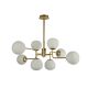 3. Maytoni MOD221-PL-08-G Deckenleuchte E14