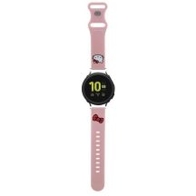 Hello Kitty Silikon-Katzenkopf-Universalband 20 mm – Rosa