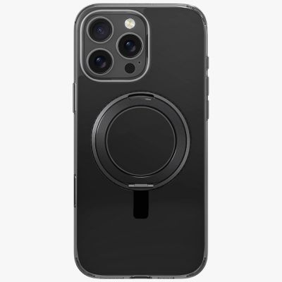 2. Uniq Swivix 360 Rotating Kickstand Case für iPhone 16 Pro - Schwarz