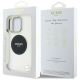 8. Guess IML Metal Colored Circle Classic Logo MagSafe Hülle für iPhone 16 Pro - Schwarz