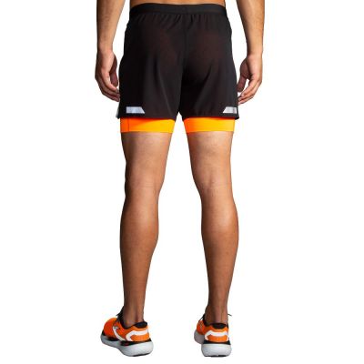 4. Herren Run Visible 5" 2in1 Short 2.0 Laufshorts