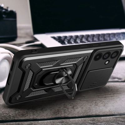 6. Tech-Protect CamShield Pro Hülle für Samsung Galaxy A56 5G - Schwarz