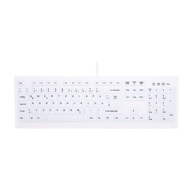 2. Contour Design Active Key AK-C8100 Tastatur Office RF Wireless Deutsch Weiß
