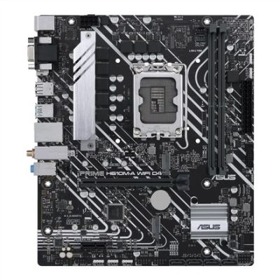 7. Asus | Mainboard H610M-A WIFI D4 | Intel Prozessorfamilie | Prozessorsockel LGA1700 | DDR4-Speichersteckplätze | 2 Speichersteckplätze | Unterstützte Festplattenschnittstellen: SATA, M.2 | Anzahl SATA-Anschlüsse: 4 | Chipsatz: Intel H610 | Formfaktor: mATX