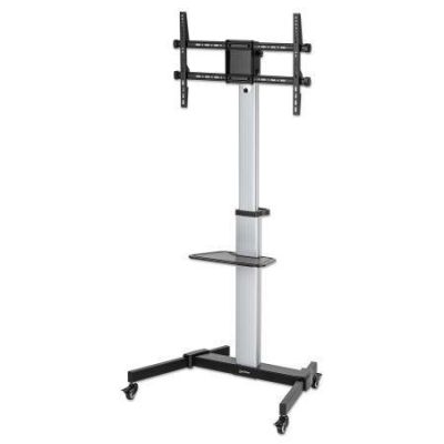 Manhattan 462327 TV-Wandhalterung 2,18 m (86") Schwarz, Silber