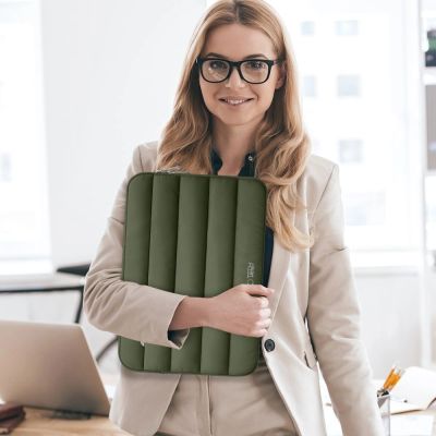 11. Tech-Protett Fluffy Laptoptasche 13-14 - Grün