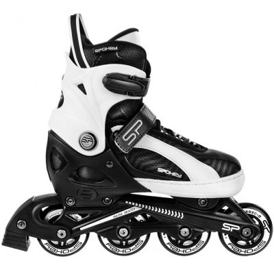 3. Spokey Ori Bk/Wh Jr Inline-Skates 926986-926987-926988