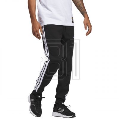 4. adidas Essentials 3-Streifen Fleece M JD1861 Hose