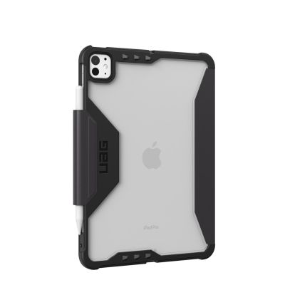 4. UAG Plyo LT - Schutzhülle mit Halterung für Apple Pencil für iPad Pro 11" M4 (2024) / M5 (2025) (schwarz-eis)