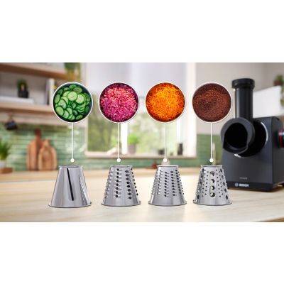 11. Bosch Series 4 MFWS450B Fleischwolf (1900W; schwarz)