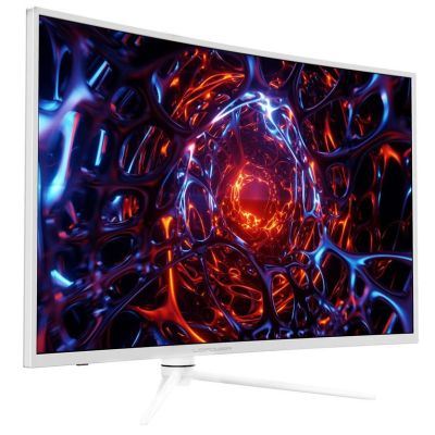 LC-Power LC-M39-QHD-165-C Computermonitor, 97,8 cm (38,5 Zoll), 2560 x 1440 Pixel, Quad HD LED, Weiß