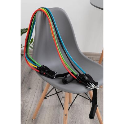 31. Set mit 5 Widerstandsbändern für CrossFit- und EB-Fit-Übungen