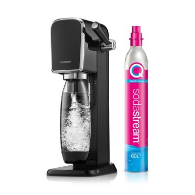 9. SodaStream ART Schwarz, Stahl
