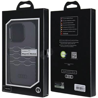 7. Audi IML MagSafe Hülle für iPhone 15 Pro - Schwarz