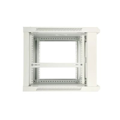 6. Extralink - Hängeschrank 19" 9U 600mm graues Blech