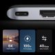7. HUB Ugreen CM380 2xUSB C - HDMI/2xUSB 3.0/SD TF/USB C PD - Grau