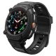 Spigen Rugged Armor Pro Armband für Samsung Galaxy Watch 8 Classic 46 mm – Mattschwarz