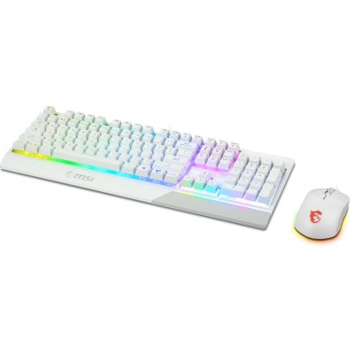 2. MSI VIGOR GK30 COMBO Weißes Tastatur- + Maus-Set