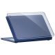Uniq Vero Hülle für MacBook Neo – Halbtransparentes Marineblau