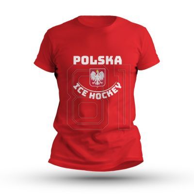 Ice Hockey Polska M SREBICEPLTS-RD Kurzarmshirt