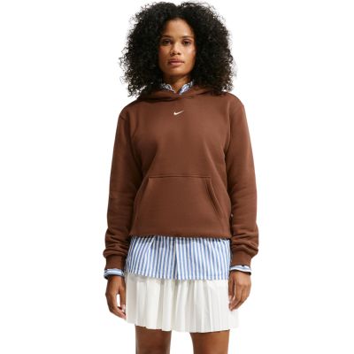Nike Studio Fleece Damen-Sweatshirt, mittelschwer, hellbraun IM8100 259