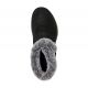 2. Skechers ON-THE-GO JOY FIRST GLANCE Damen Winterstiefel aus Wildleder mit Fell, Schwarz (144041-BKGY)