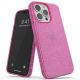 Adidas OR Schutzhülle Clear Case Glitter für iPhone 13 Pro / iPhone 13 - Pink