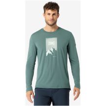 Herren-Langarmshirt SUPER.NATURAL M 2 Pitch LS grün