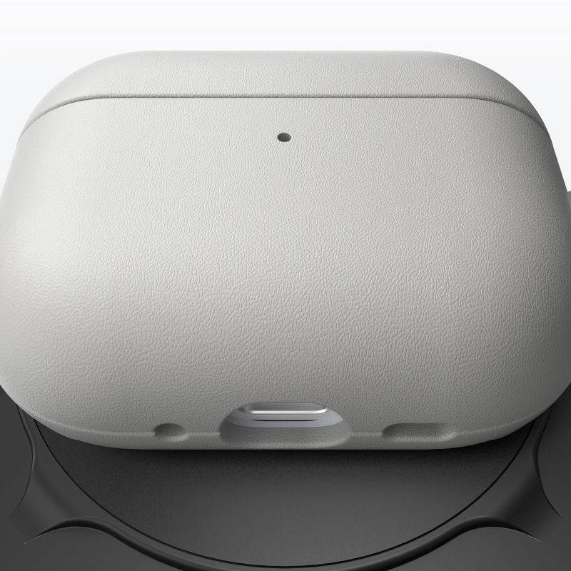 6. AmazingThing Glamouröse Schutzhülle für AirPods Pro 3 – Grau