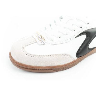 6. Skechers Kickoff Damen Sneakers weiße Leder Sportschuhe