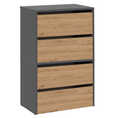 MODO SCHUHSCHRANK X2 ANTHRAZIT/ARTISAN