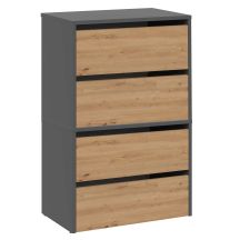 MODO SCHUHSCHRANK X2 ANTHRAZIT/ARTISAN