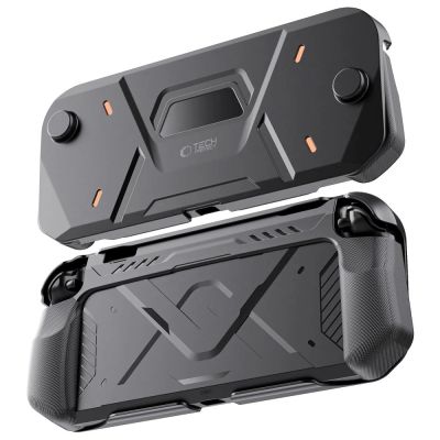 3. Tech-Protect Carbonox-Hülle für Nintendo Switch 2, Schwarz