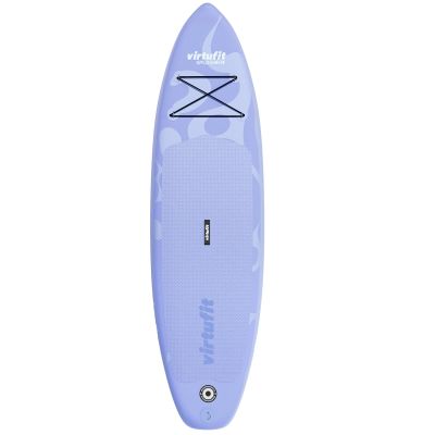 13. VIRTUFIT SUP BOARD SPLASH 225 MIT FLOW PURPLE ZUBEHÖR