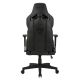 7. SENSE7 Sentinel Gaming-Stuhl, gepolsterter Sitz, Schwarz/Grau