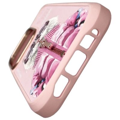 6. Nimmy Cool&Cute 2.0 Katzenhülle für iPhone 16 Pro Max - Rosa
