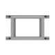 7. Offener Rackschrank 19" 32U 600x1000 grau Lanberg