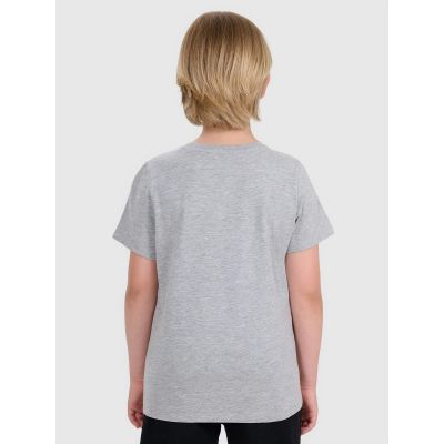 2. Einfarbiges Regular-Fit-T-Shirt für Jungen 4F 4FJRMM00TTSHM3254-25M