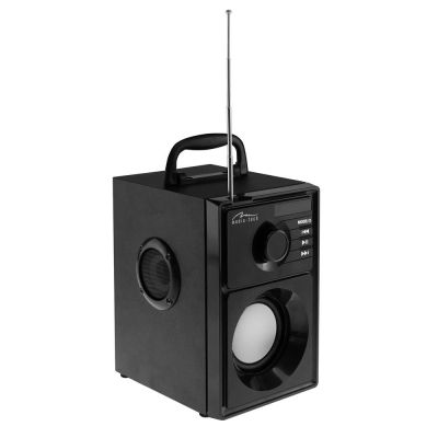 7. MEDIA-TECH KABELLOSER LAUTSPRECHER BOOMBOX SILBER 15W MRS MT3179