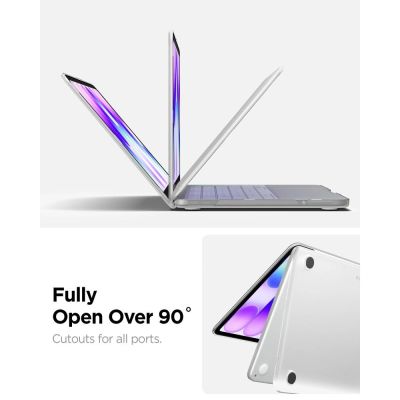 9. Spigen AirSkin Hülle für MacBook Neo 13" 2026 - Transparent Matt