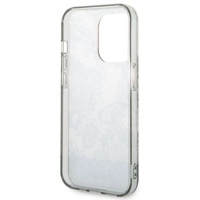 7. Guess GUHCP14XHGPLHG iPhone 14 Pro Max 6,7 "Grau / Graue Hartschalen-Porzellankollektion