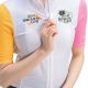 6. Rockbros 15210005004 M Damen-Radtrikot mit Aufdruck - weiß