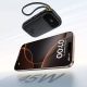7. Baseus EnerFill FC31 10000mAh 45W Powerbank mit USB-C- und Lightning Kabeln – Schwarz