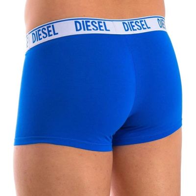 6. Diesel Herren-Boxershorts Shawn, 3er-Pack, blau, modisch, Baumwolle