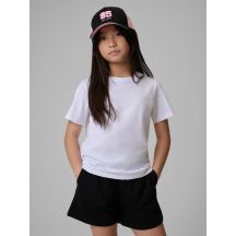 Glattes Mädchen-T-Shirt mit Regular Fit 4F 4FJRMM00TTSHF3553-10S