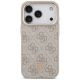 3. Guess 4G Triangle Logo MagSafe Hülle für iPhone 18 Pro / 17 Pro – Roségold