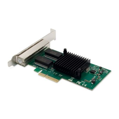 3. Digitus 4-Port Gigabit Ethernet-Netzwerkkarte, RJ45, PCI Express, Intel I350