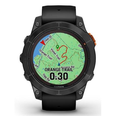 22. Garmin Fenix 7 Pro Solar Edition Schiefergrau/Schwarzes Band Sportuhr
